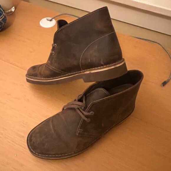 Clarks Desert Boot - dark brown leather, NWOT - Picture 1 of 5